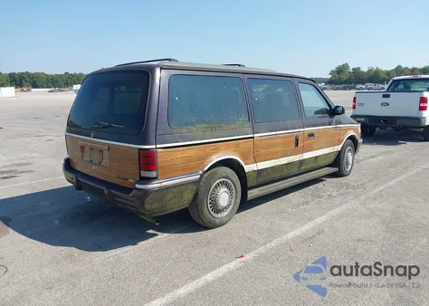 1992 Dodge Grand Caravan Le из США, поврежденный, VIN 1B4GH54R6NX245409
